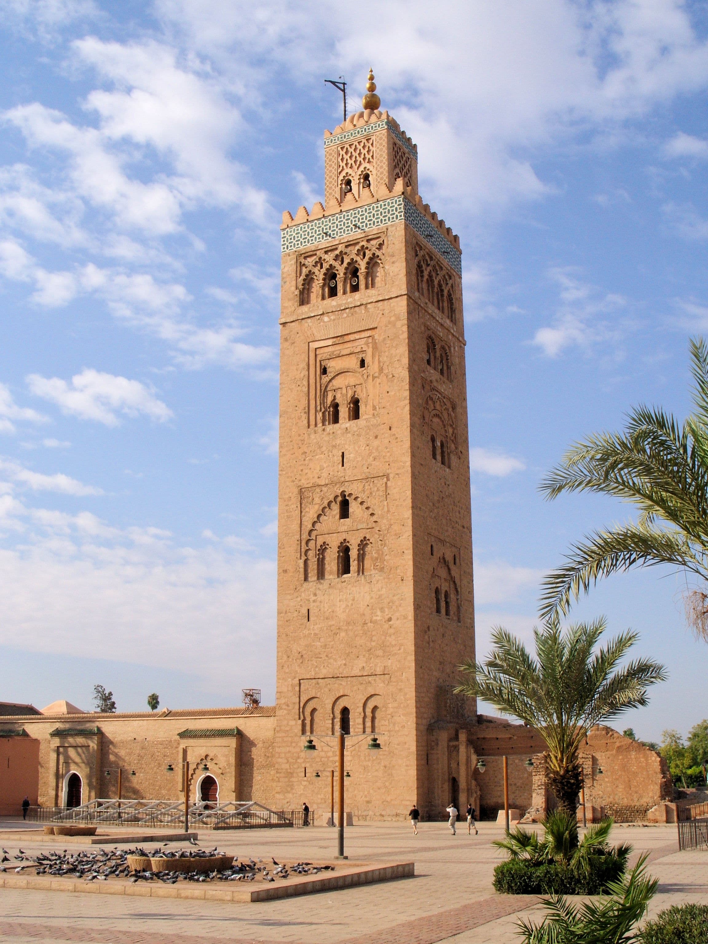 Koutoubia Mosque rising above Marrakesh
