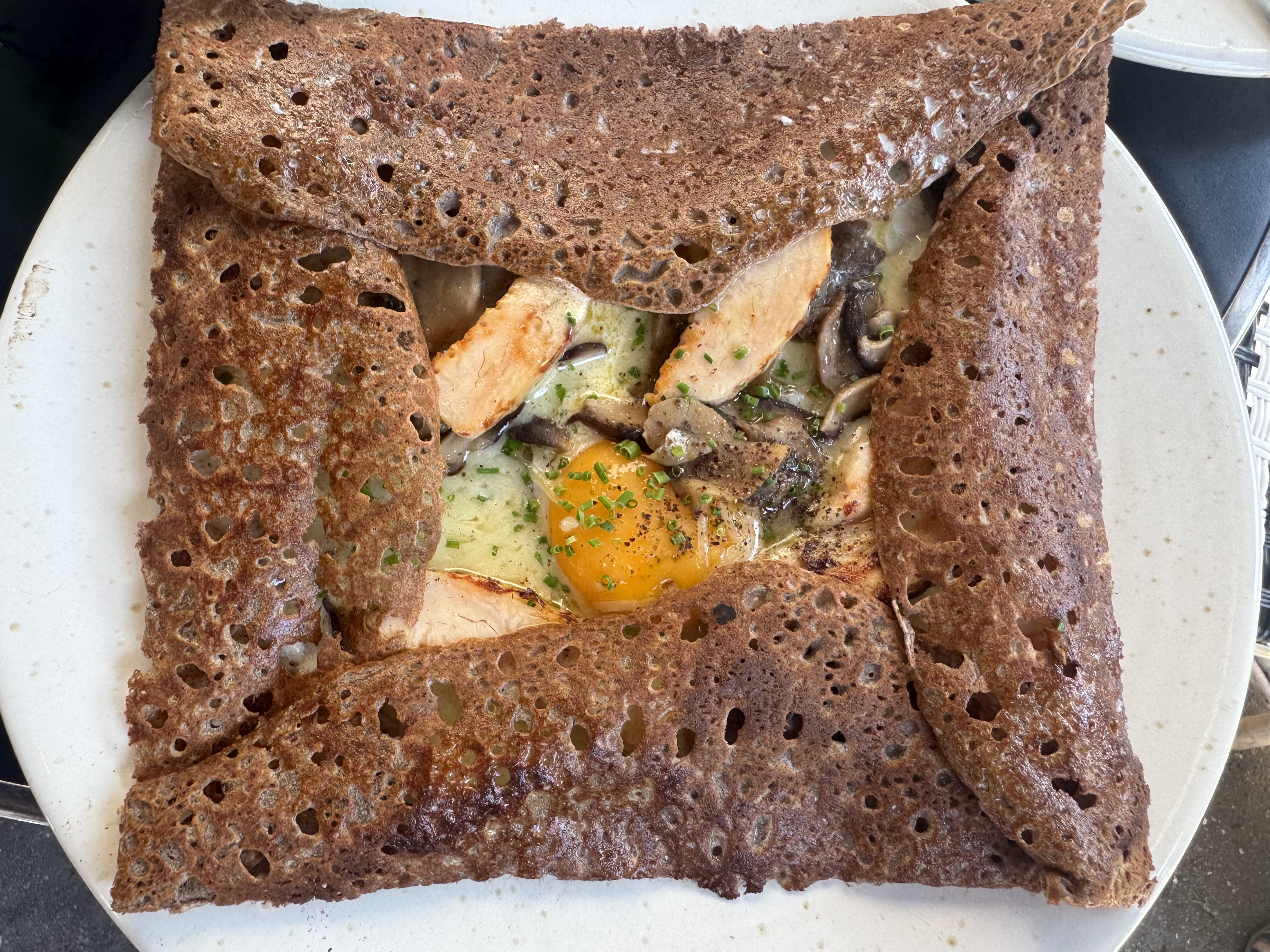 Crêpes and galettes served in Paris